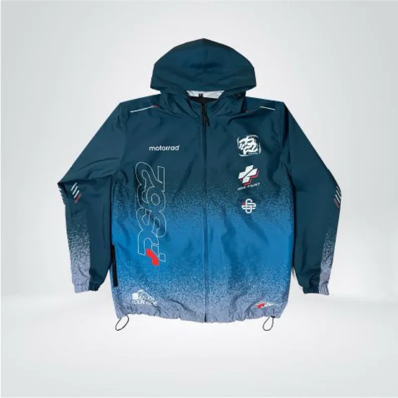 Ps62 Jaket Parasut Zomb Hijau Unisex Windproof