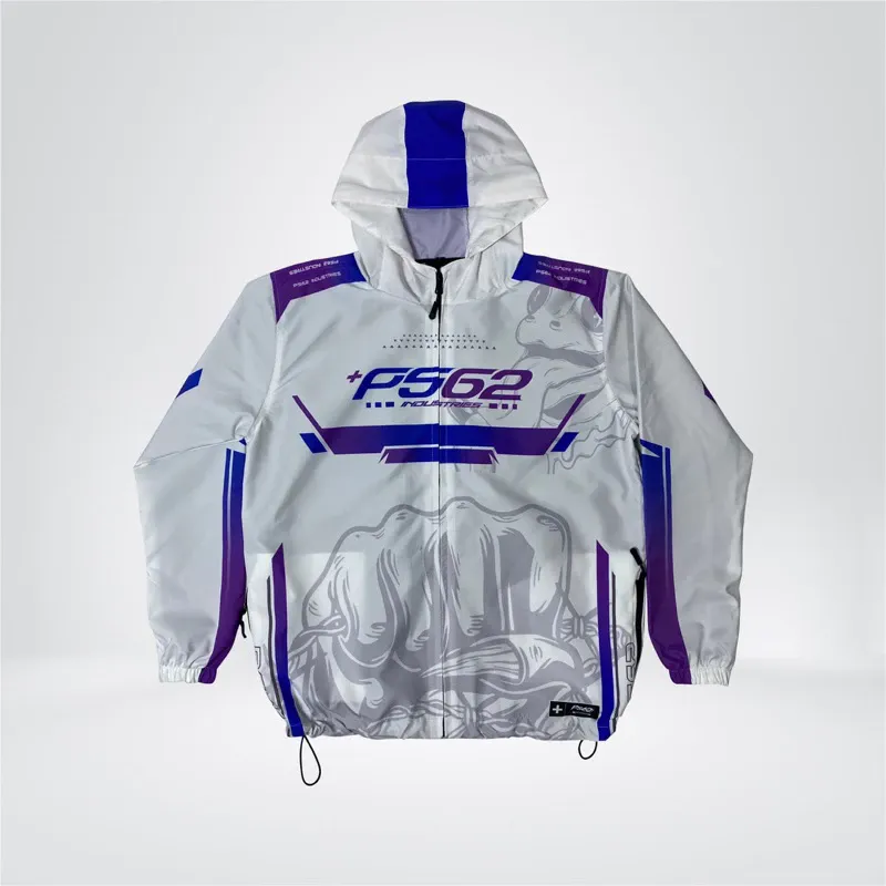 Ps62 Jaket Parasut MOOV - white