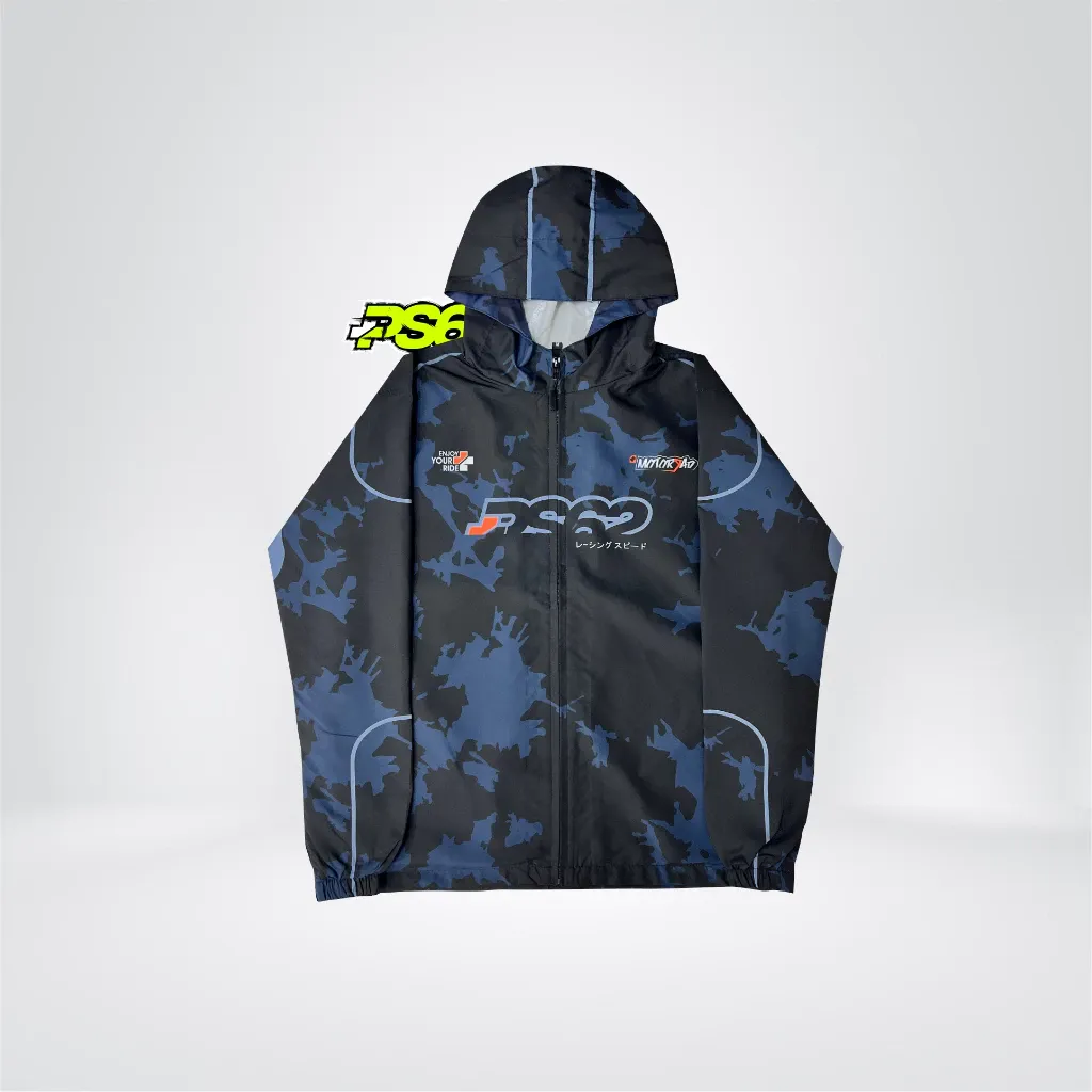 Ps62 Jaket Parasut Vague Unisex Full Printing