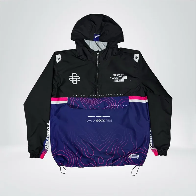 PS62 Jaket Cougle Eyr Mixx Black Unisex Windproof