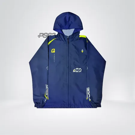 Ps62 Jaket Parasut Deft Navy Unisex Windproof
