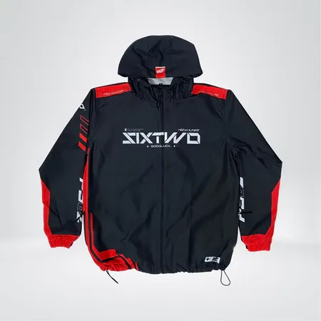 Ps62 Jaket Parasut Zixtwo Unisex Windproof S-4XL