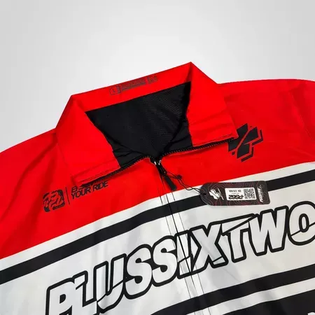 Ps62 Jaket Parasut Tracktop CYBER RED