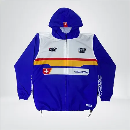 Ps62 Jaket Parasut Orblues Blue Unisex Windproof